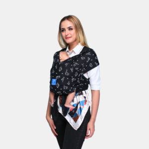 Babywrap Dino Black