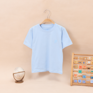 Kaos Anak Pria Plain Sky Blue