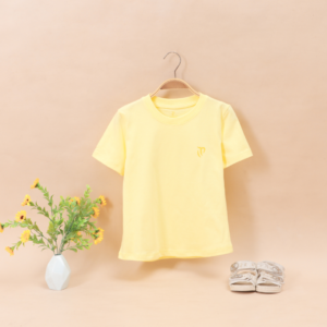 Kaos Anak Wanita Plain Baby Yellow